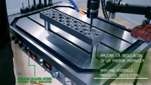 Hydraulic pressure regulation.